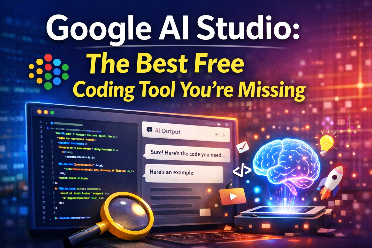 Google AI Studio: The Best Free Coding Tool You’re Missing