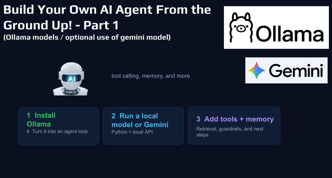 How I Built a Simple Local AI Agent with Tools and Memory