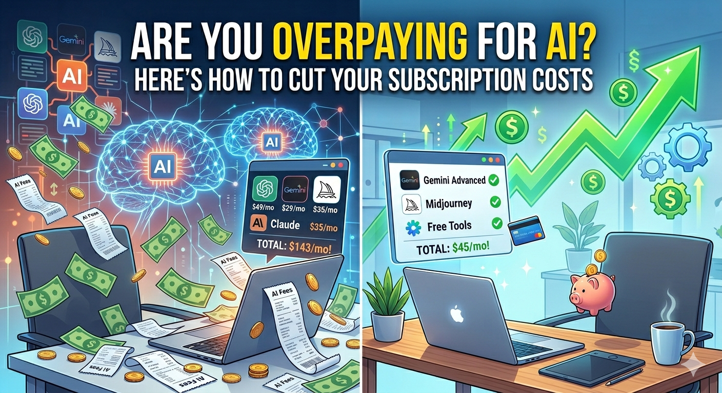 Are You Overpaying for AI? Here's How to Cut Your Subscription Costs