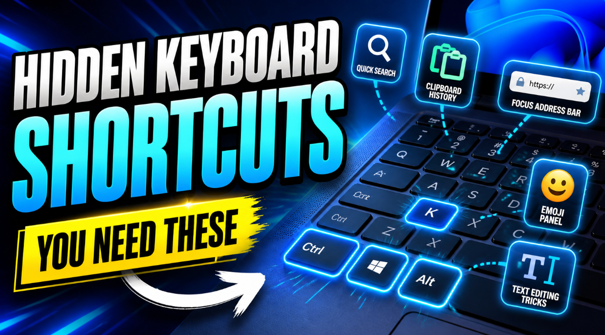 Most Useful Keyboard Shortcuts