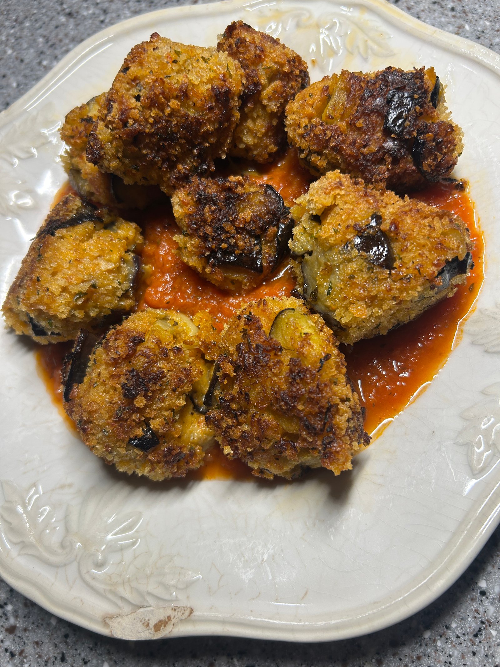 Eggplant Meatballs