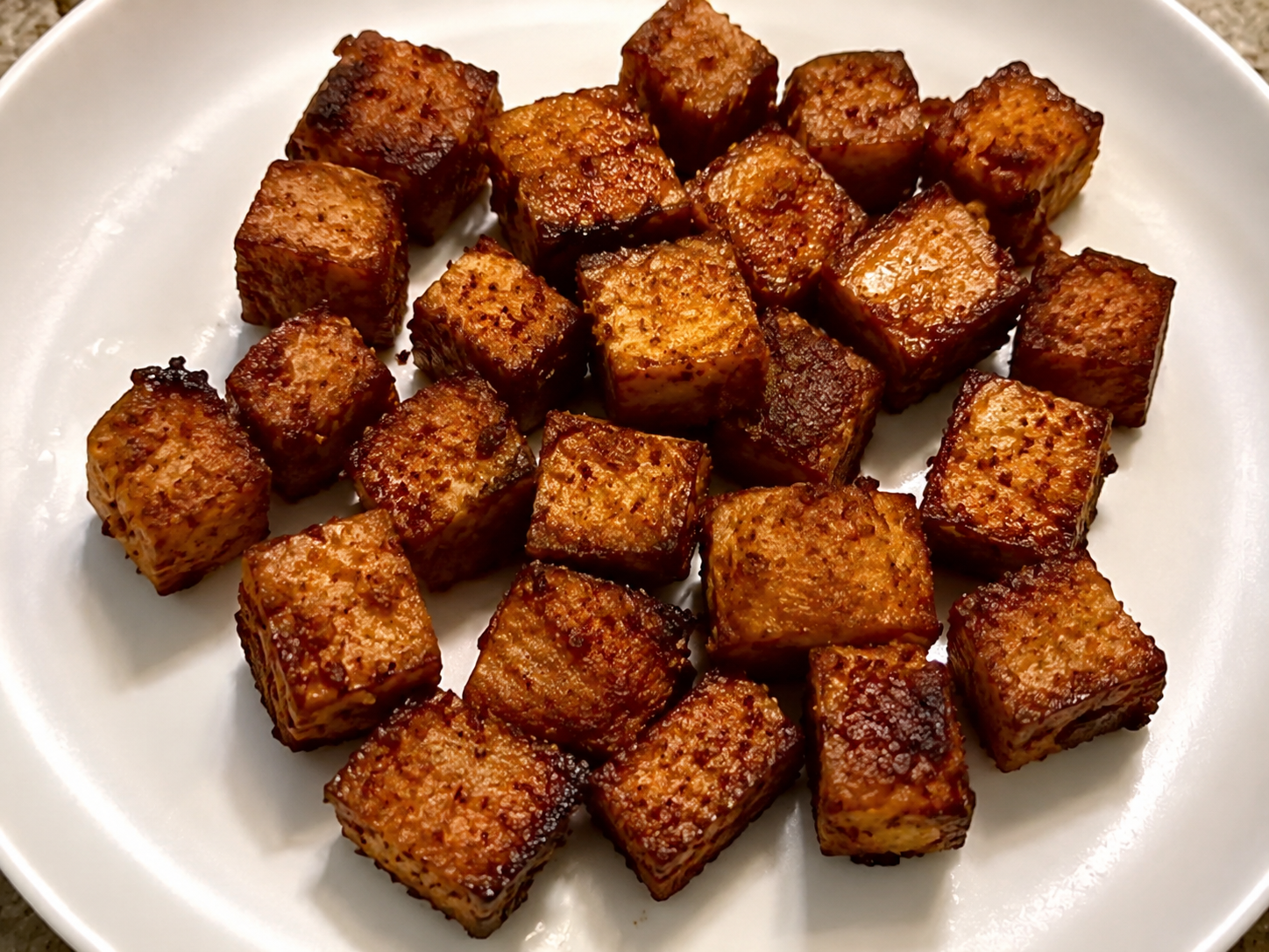 Baked Thai Peanut-Hoisin Tofu