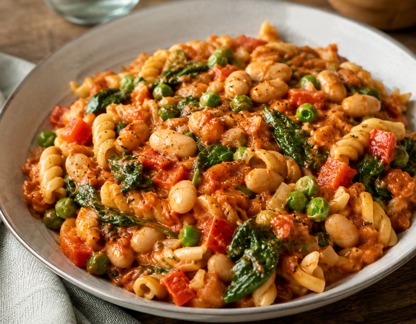 White Bean & Pasta