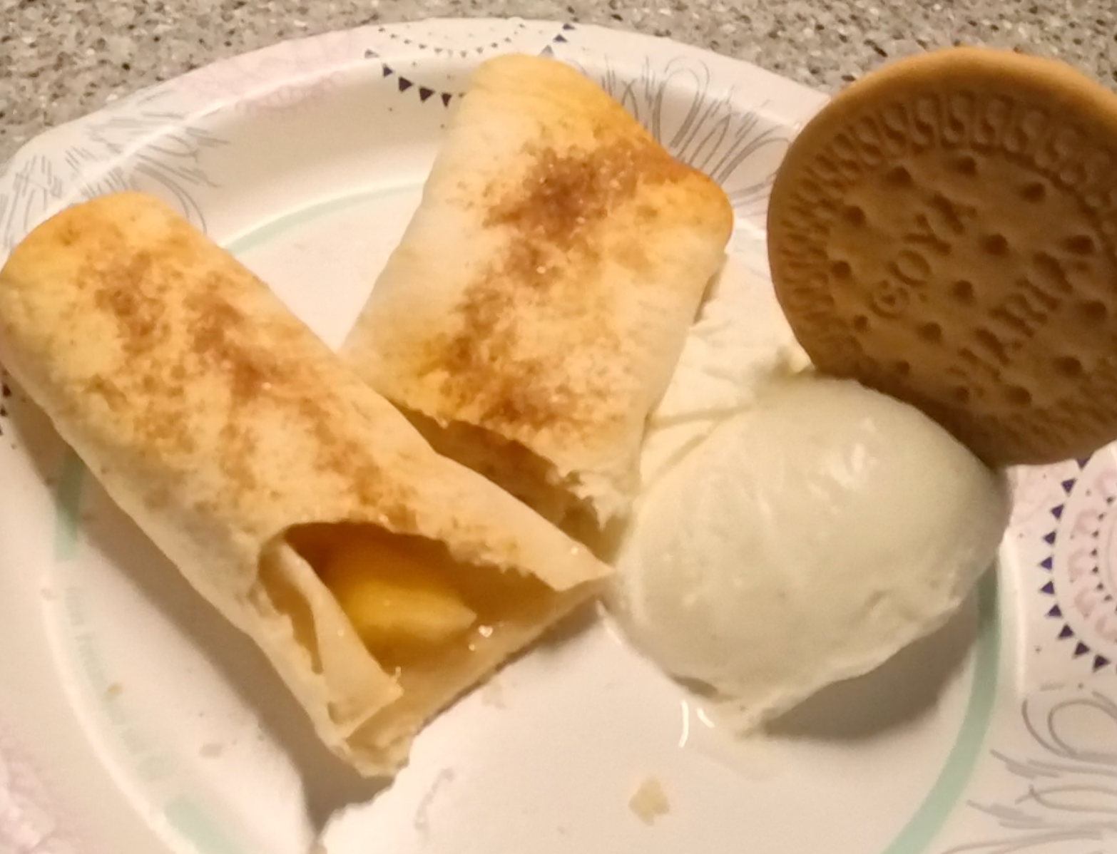 Apple Pie Tortilla