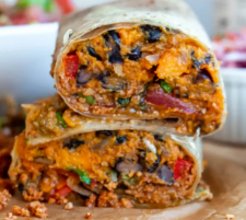 Sweet Potato Burrito 